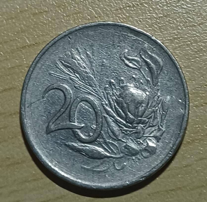 1965 South Africa 20C ~ afrikaans