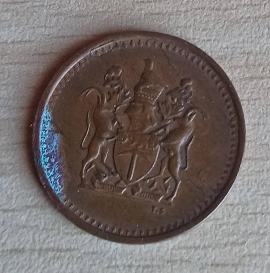 1970 Rhodesia 1 Cent