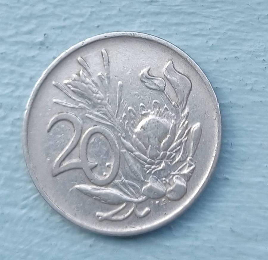 20 cent  South Africa 1971