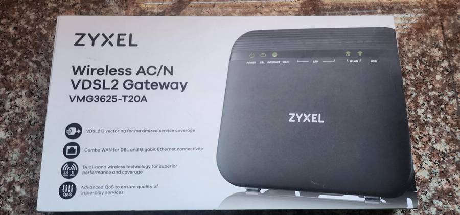 Zyxel VMG3625-T20A VDSL2 Gateway and Fibre Router