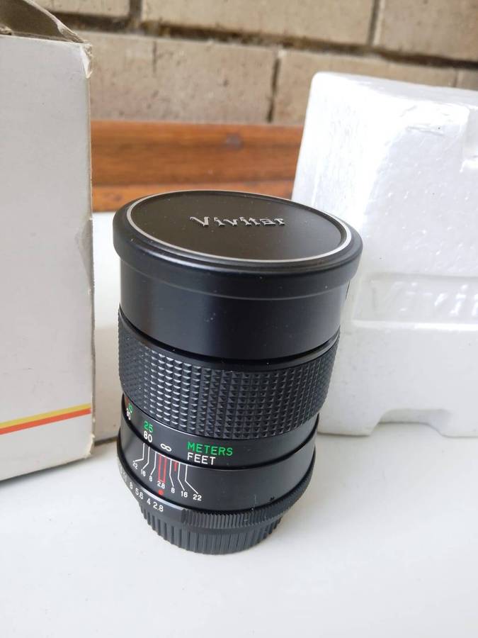 Collectors Vintage Vivitar Telephoto lens