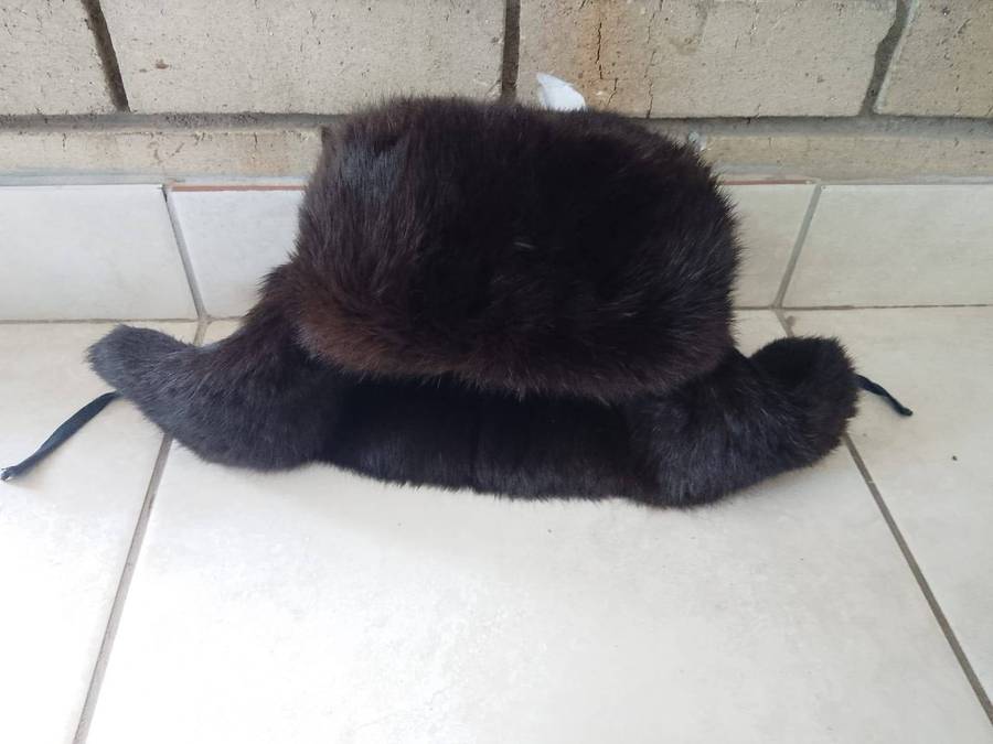 Vintage collectors Russian Ushanka fur hat