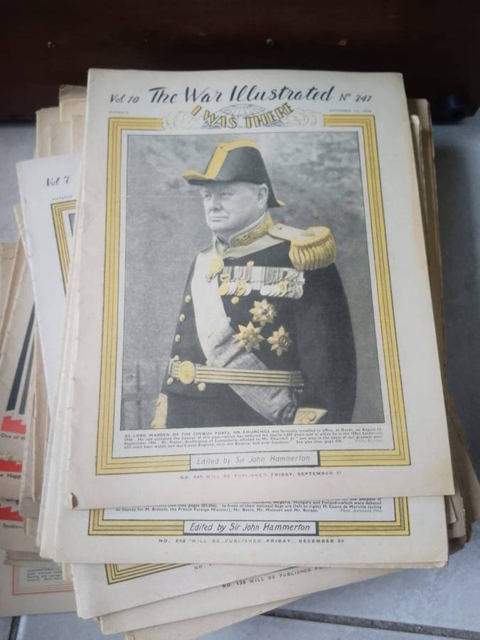 Collectors vintage The War Illustrated Magazine