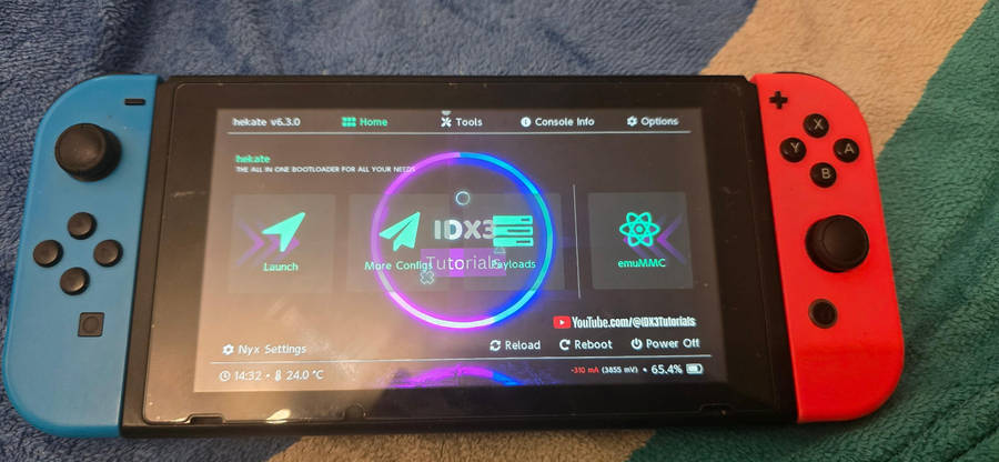 Nintendo switch hwfly modded