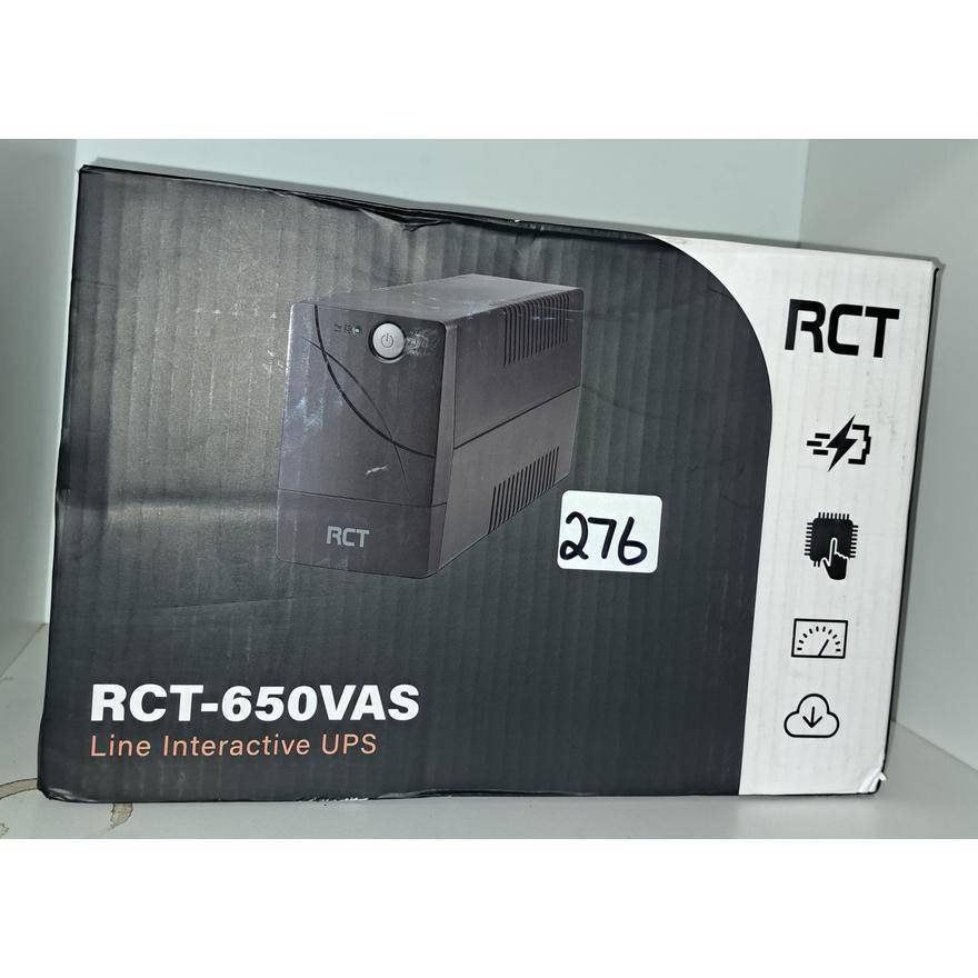 *WEEKEND SPECIAL*NEW RCT 650VA UPS IN BOC WITH CABLES ETC