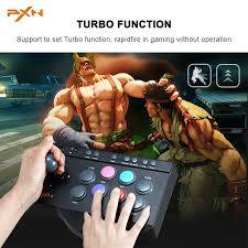 *PXN PXN-0082 Gladiator Street Machine Game Handle Rocker Controller for PC/ps3/ps4/xbox one/switch
