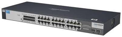 HP ProCurve J9080A 24-Port 10/100/1000 RJ-45 2-Port 1GB SFP Switch