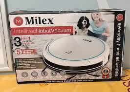 Milex Intellivac 3-in-1 Robot Vacuum, Sweep & Mop with Wifi