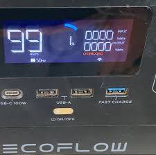 EcoFlow River Pro Portable Power Station 720Wh Capacity(overload error)