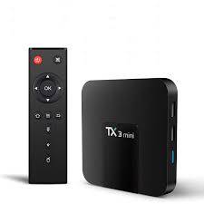 TX3 Android Smart TV Box with Remote, cables etc in box
