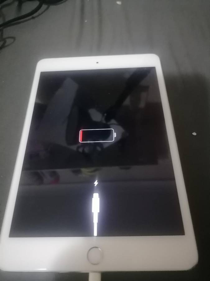 APPLE IPAD MINI 4 IN BOX*SHOWS CHARGER CONNECTED BUT NOT CHARGING, SOLD AS IS*