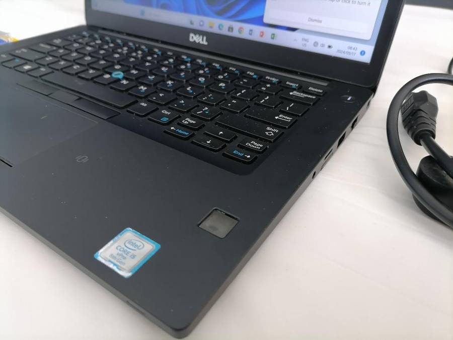 REFURBISHED i5 DELL LATITUDE E7490 8TH GEN,SIM SLOT, 8GB RAM,256GB SSD, W10/OFFICE, CHARGER