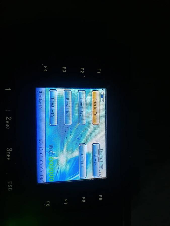 *LINUX COMMERCIAL FINGER PRINT CLOCK IN SYSTEM*SIM SLOT/USB SLOT*RESET READY TO USE*