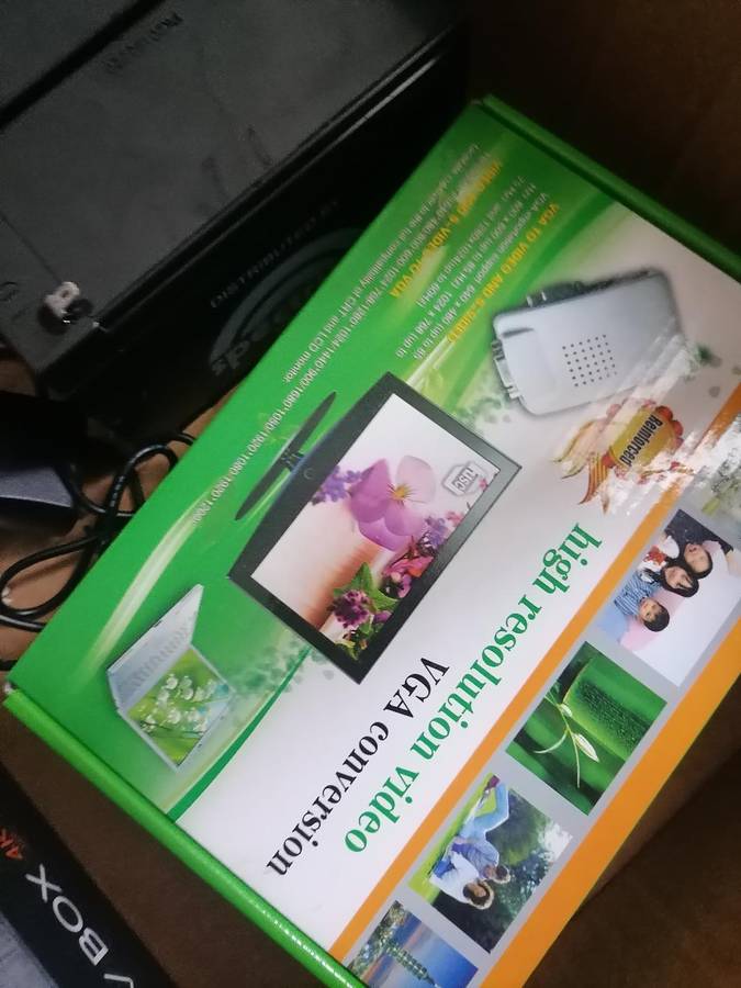 *LOT OF electronics*smart tv box,ups batteries,vga converters,ups,dimmer switch etc*sold as is