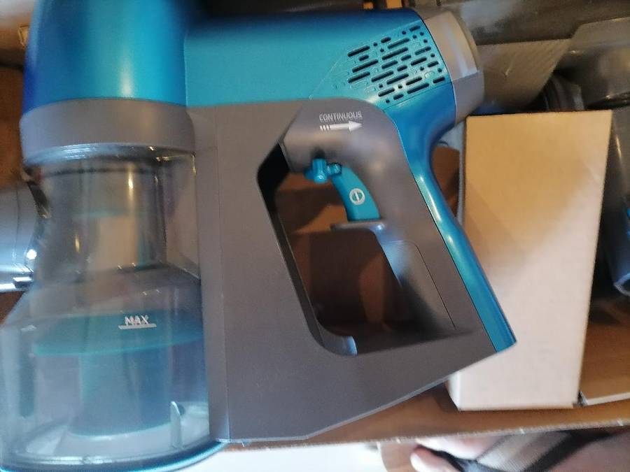 Defy Power Dust Prince Cordless Vacuum with Charge Station & Attachments