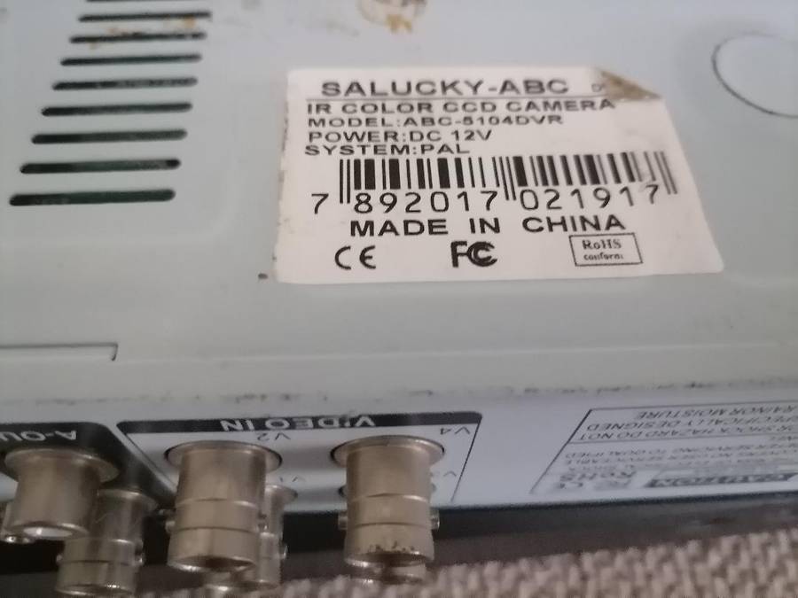 Lot of 2 x 4 Channel DVRs, One Bid for Both * CCTV DVR