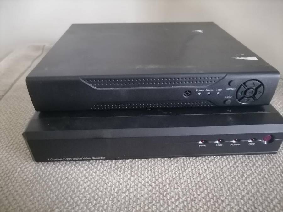 Lot of 2 x 4 Channel DVRs, One Bid for Both * CCTV DVR