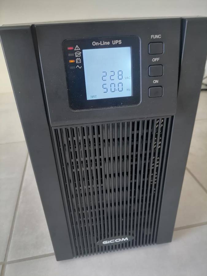GiCom Online UDC UPS 3000VA / 3KVA (UDC9103S)