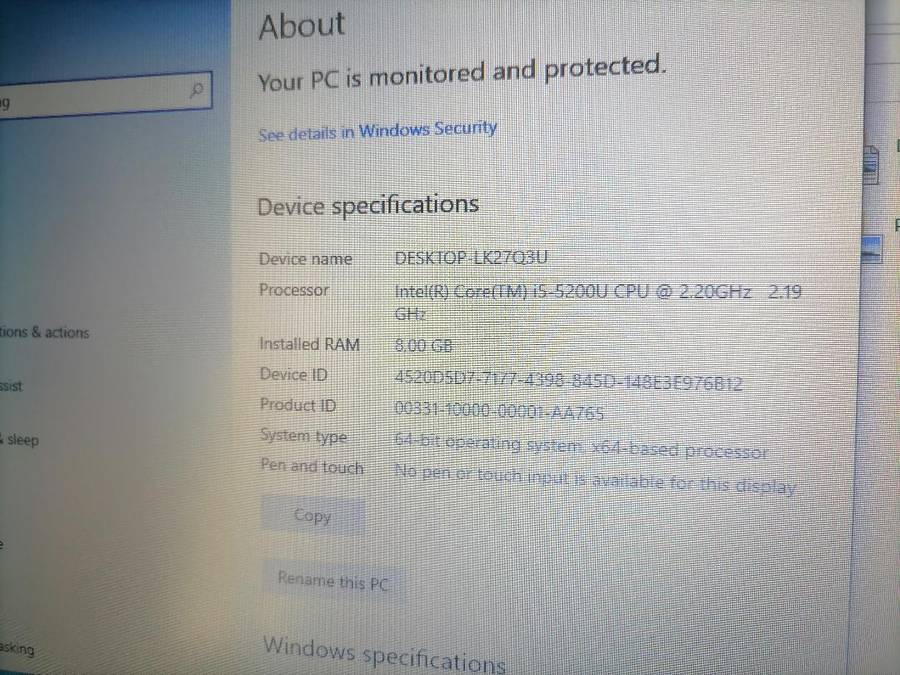 Dell Latitude E7450 Laptop - Intel Core i5 - 5th Gen - 8GB RAM - 500GB SSD