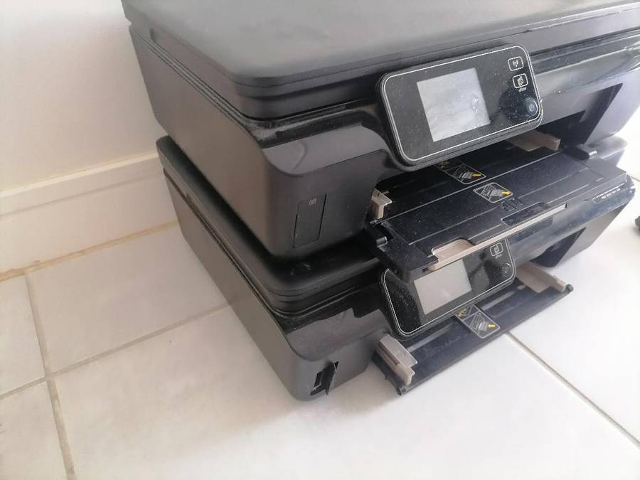 2 x HP Deskjet Ink Advantage 5525, untested, one bid for both