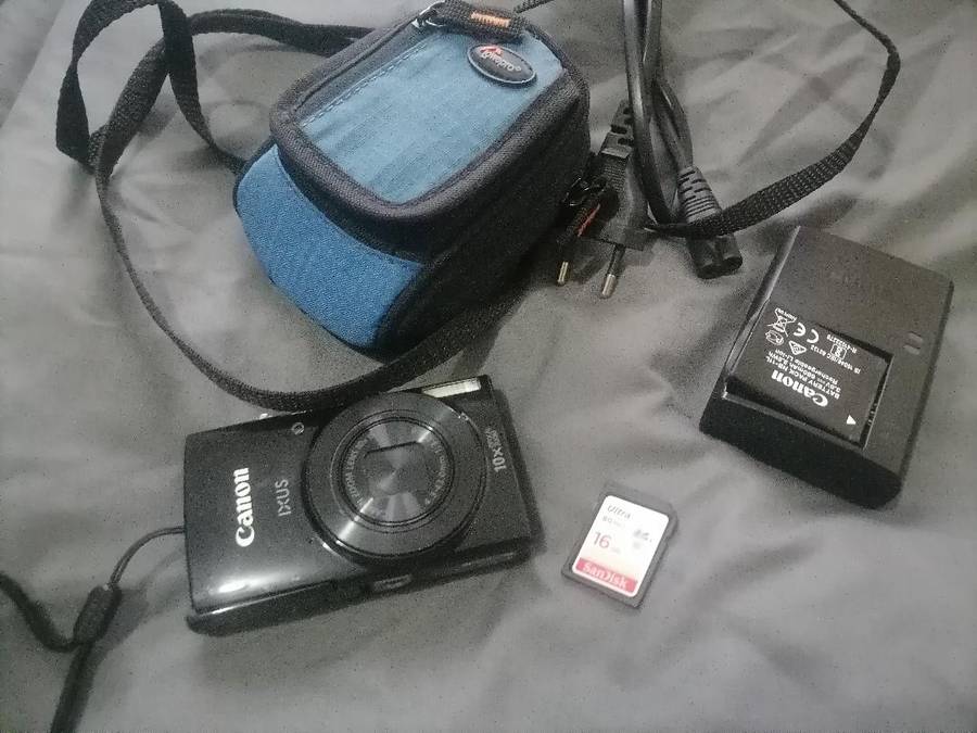 Canon Ixus 190 Digital Camera with Wi-Fi, NFC and GPS (20MP)(Black)