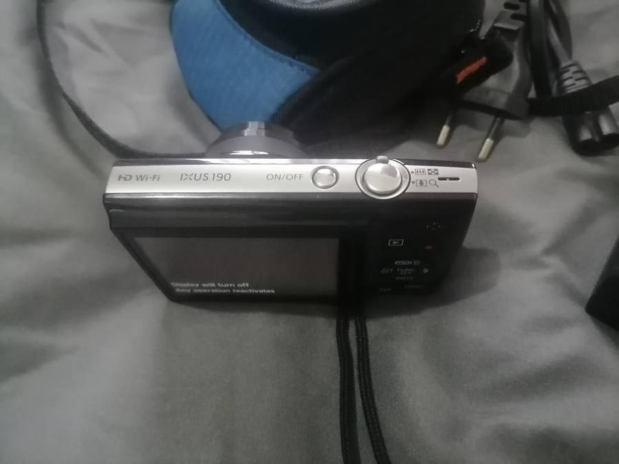 Canon Ixus 190 Digital Camera with Wi-Fi, NFC and GPS (20MP)(Black)