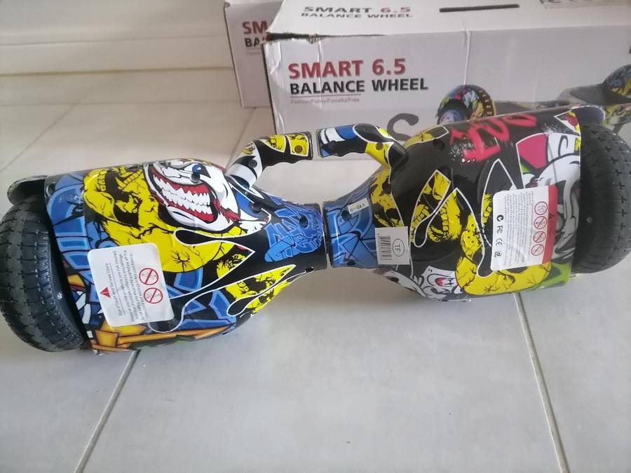 Smart 6.5 inch Balance Board with LED Lights and BT Speaker