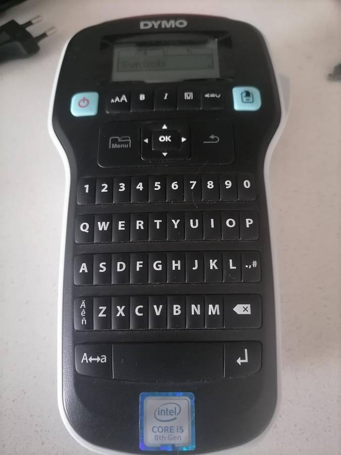 DYMO® LabelManager 160 QWERTZ*working with batteries and print roll*