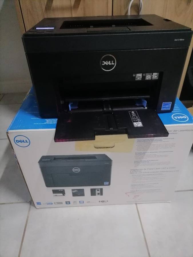 Dell C1760 Colour Laser Printer with Toners