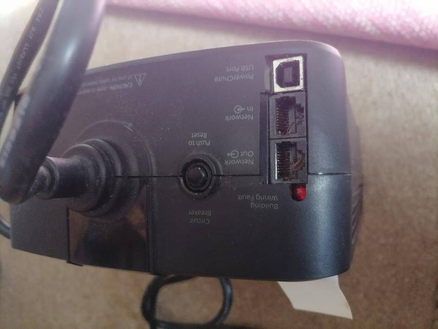 APC Backup UPS 650VA 230V with 7Ah Battery (UK Plugs)