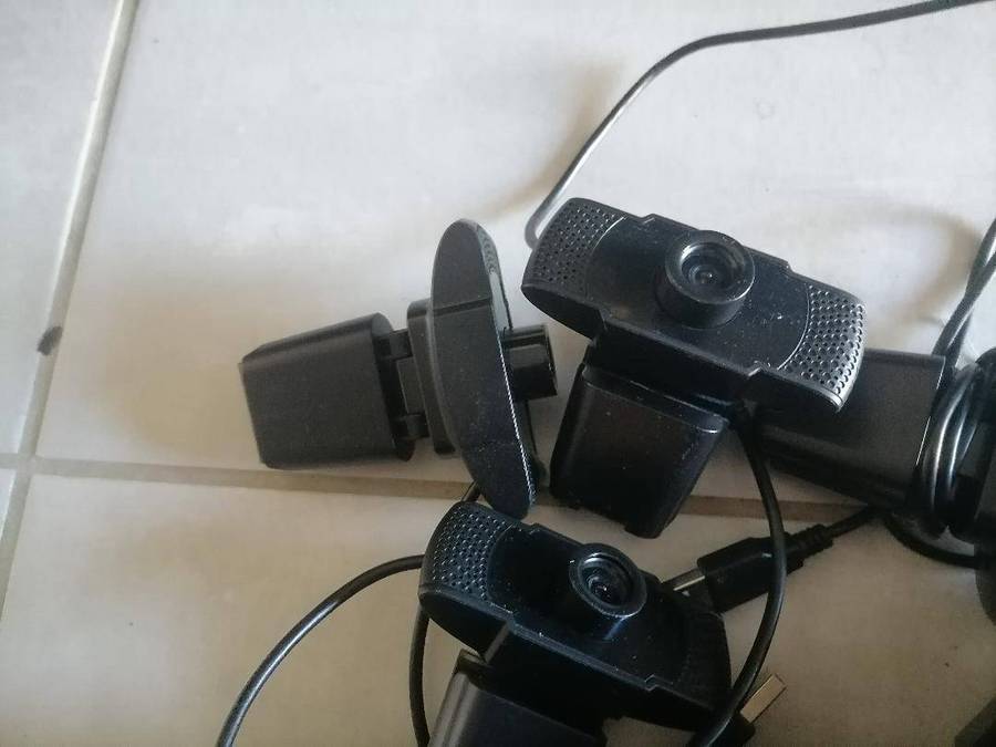 Lot of 18 x untested Ntech HD Webcam (USB)(1080p)