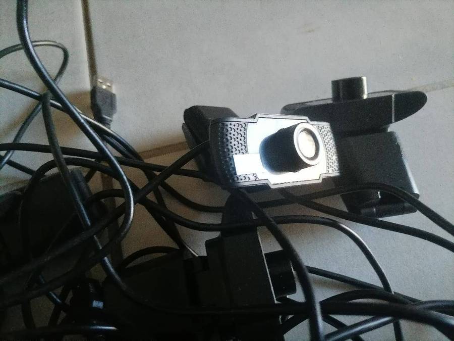 Lot of 18 x untested Ntech HD Webcam (USB)(1080p)