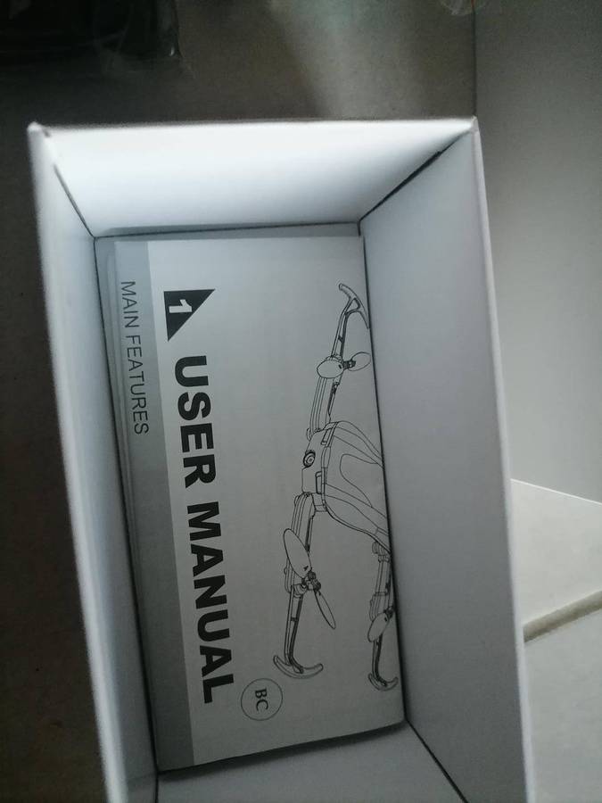 LOT OF 2 X Syma Z1 FPV RC Quadcopter Drones in box, no batteries