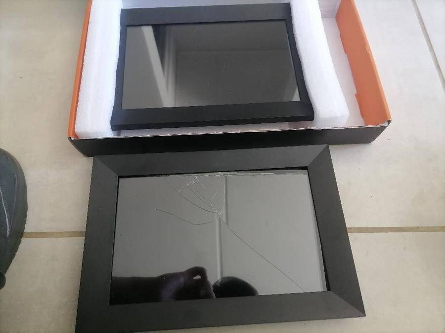 Lot of 2 x  Maisonware 10.1 inch HD Touch Screen Digital Photo Frame(read ad)