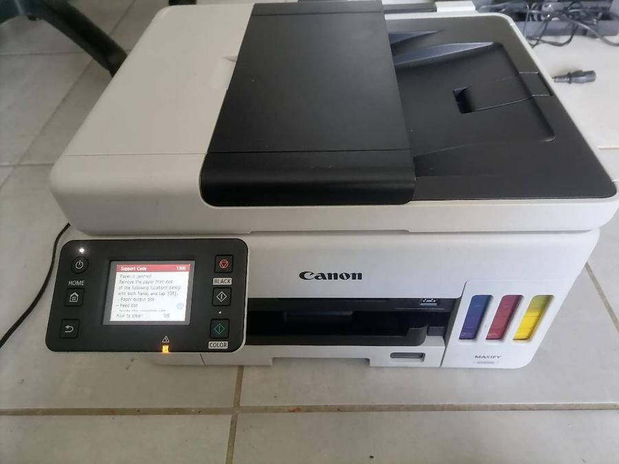 Canon Maxify GX6040 All-In-One Wireless Colour Ink Tank Printer(paper jam error)R15 000 retail