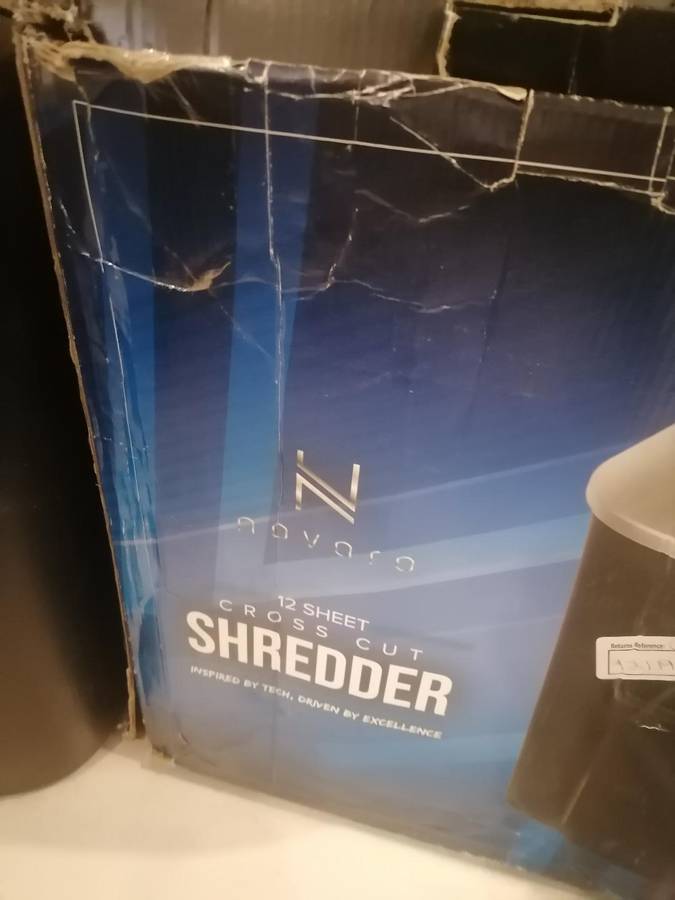 Novaro Shredder 12 Sheets Cross-Cut