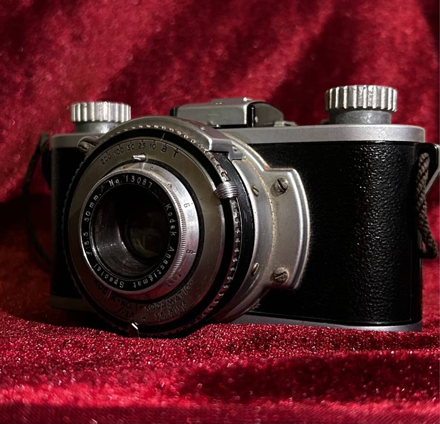 Vintage Camera Kodak 35 Rangefinder Camera with Lens for 135 (35mm) Film