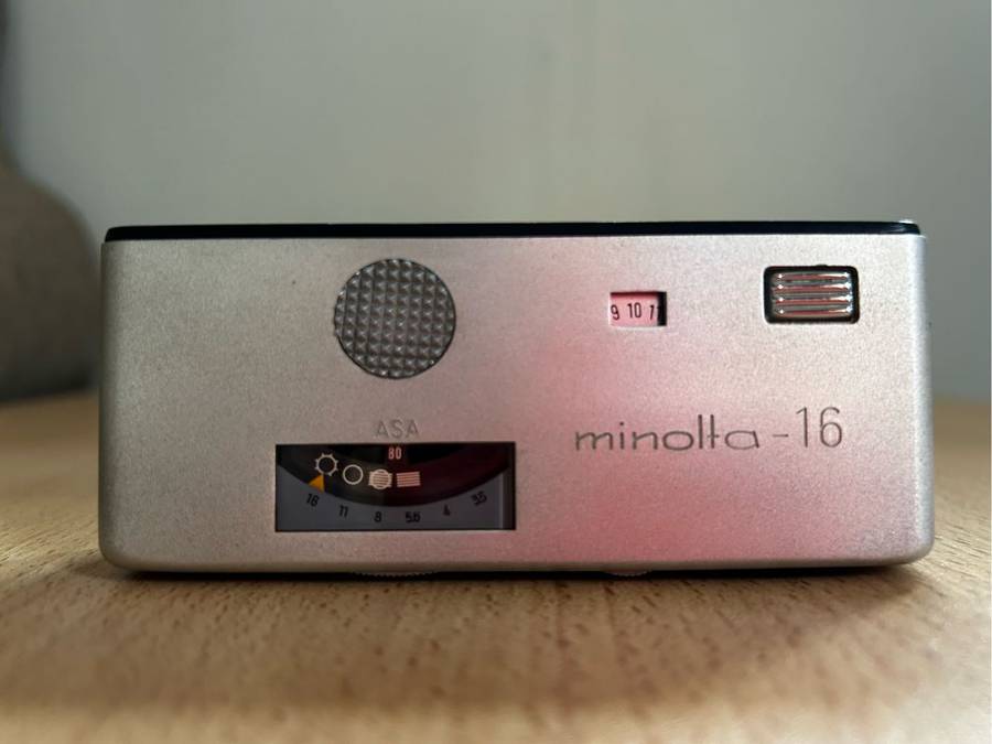 Minolta 16 Model P Camera Rokkor 35/25 Lens Japan VINTAGE