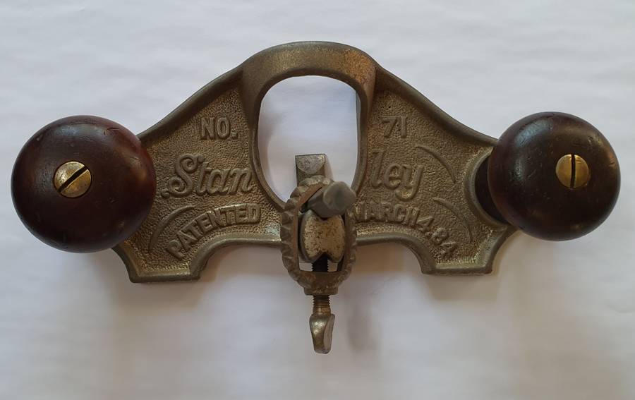 A True Vintage Stanley No. 71 Router Plane - A Real Gem From Early 1890's