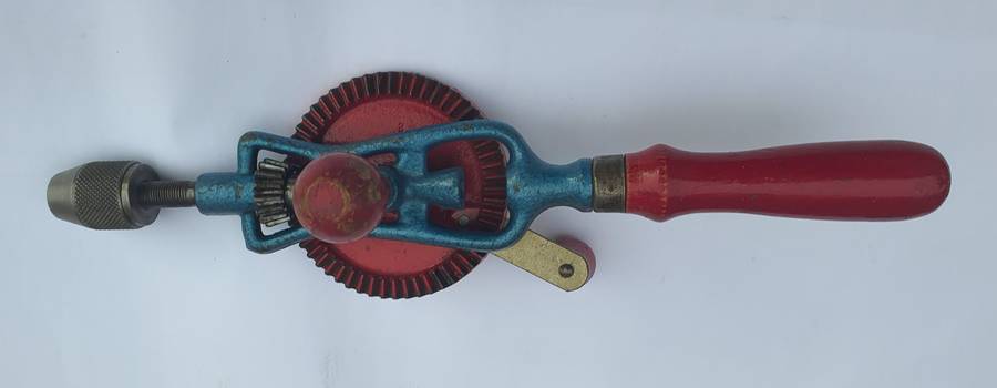 Vintage Boker Hand Crank Drill (Egg Beater Style) - Excellent Condition