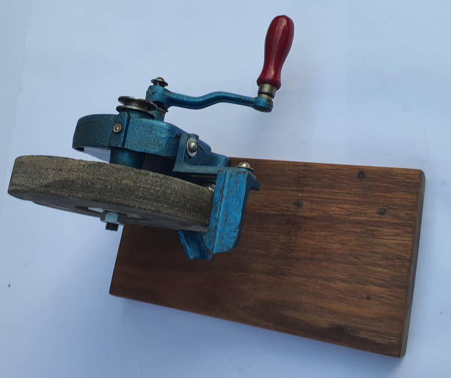 Vintage Boker Hand Crank Grinder - Excellent Condition