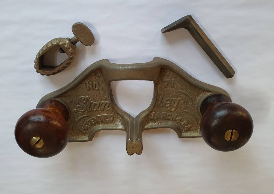 A True Vintage Stanley No. 71 Router Plane - A Real Gem From Early 1890's