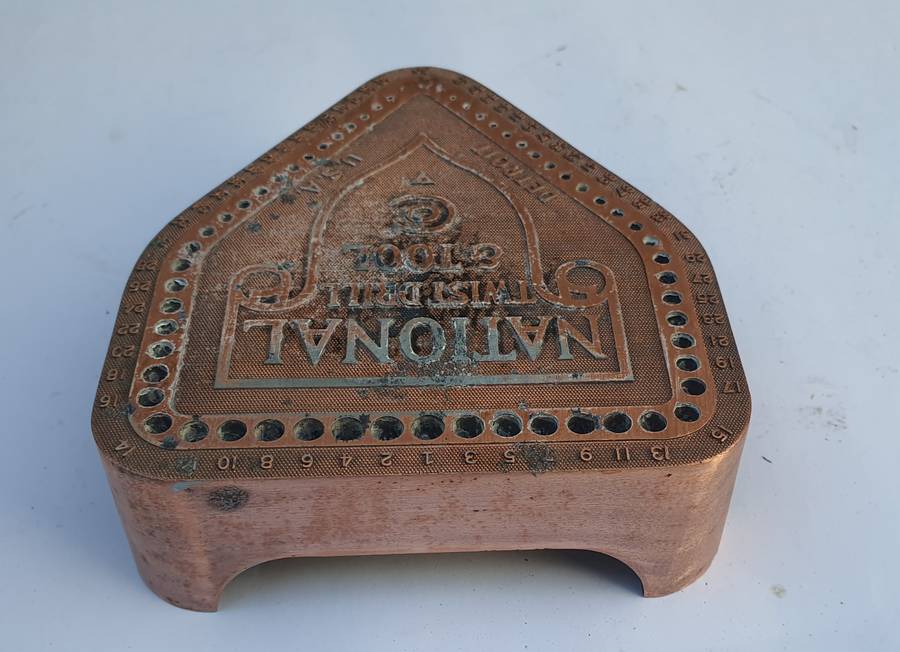 Vintage Drill Bit Holder - From National Twist Drill & Tool Co., Detroit, USA
