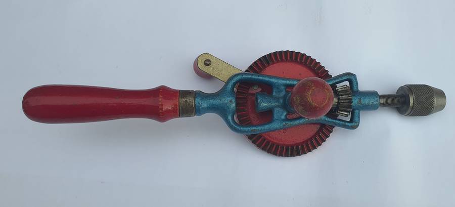 Vintage Boker Hand Crank Drill (Egg Beater Style) - Excellent Condition