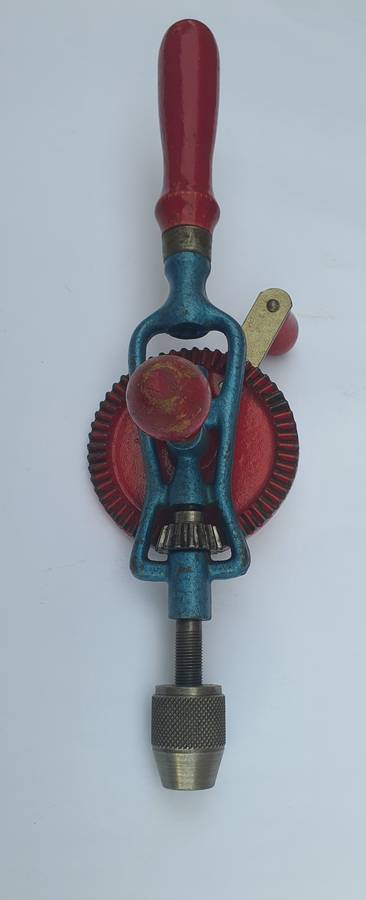 Vintage Boker Hand Crank Drill (Egg Beater Style) - Excellent Condition