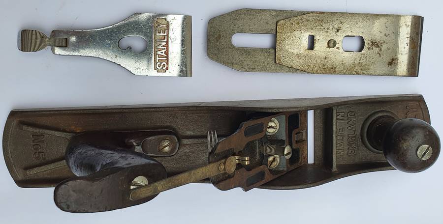 Vintage Stanley No. 5 Smoothing Plane  Made in England