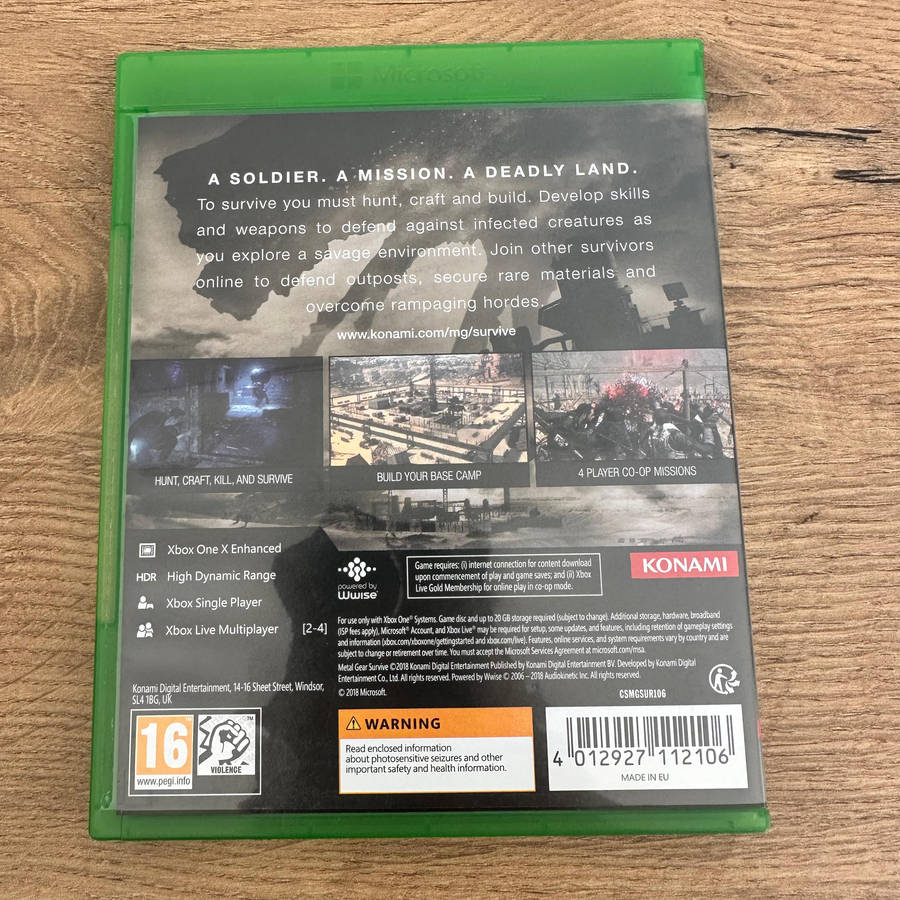 Metal Gear Survive - Xbox One