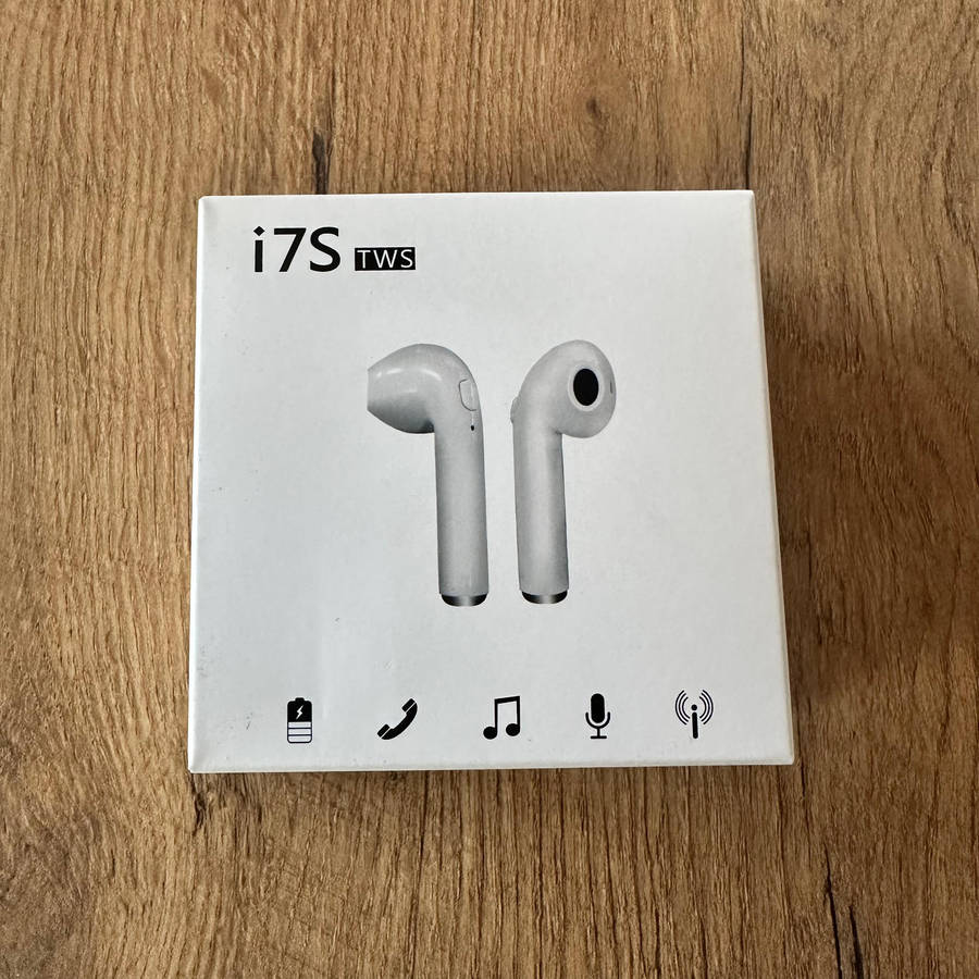 I7S Bluetooth Wireless Earphones  (In Ear) - ROSE GOLD