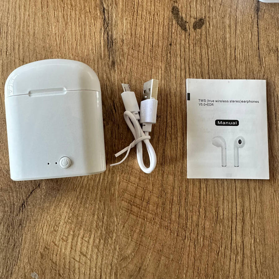 I7S Bluetooth Wireless Earphones  (In Ear) - ROSE GOLD