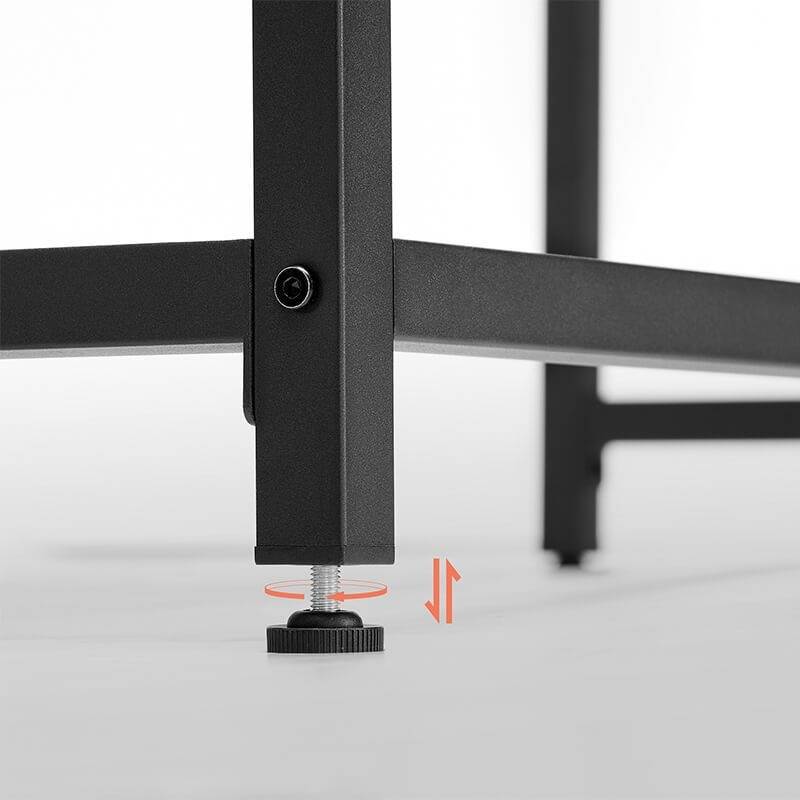 VASAGLE 120cm Work Desk for Office or Home with Metal Frame (Chipped)